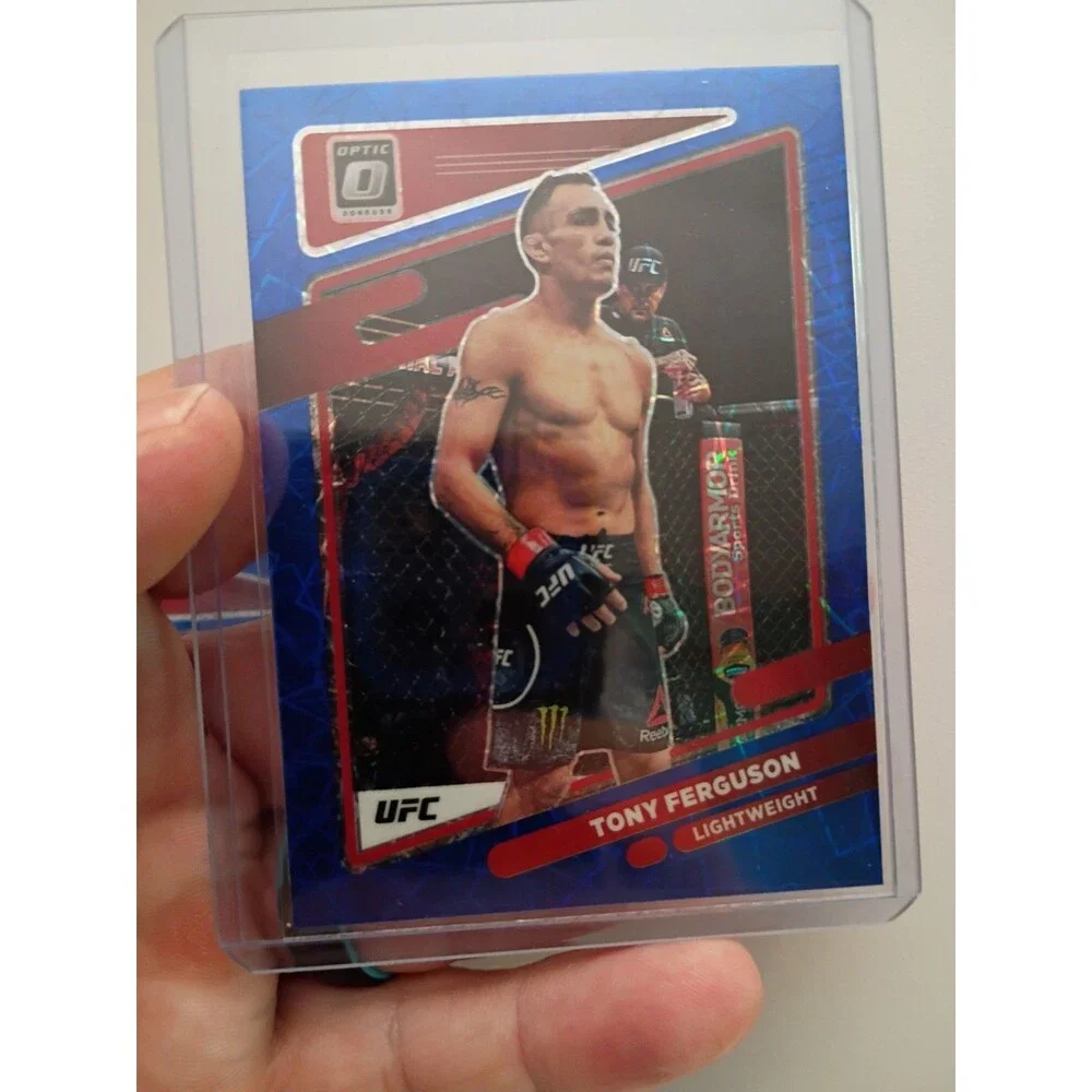 2022 Panini Donruss Optic Blue Hyper Lot, Murphy, Yan, Volk, Ferguson UFC Lot